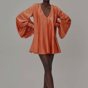 Nasty Gal Orange Mini Dress